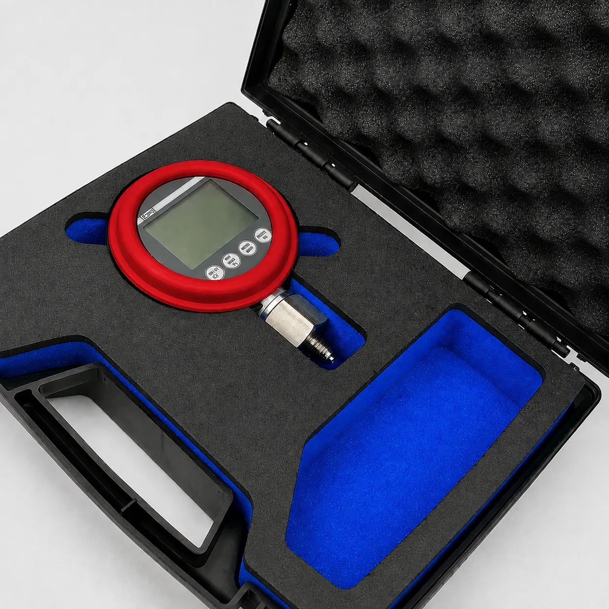 DM80 M service kit: red gauge in foam-inlay case